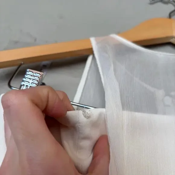 L'Academie by Marianna REVOLVE Amiens Maxi Dress in Ivory Women's XS - Picture 11 of 12